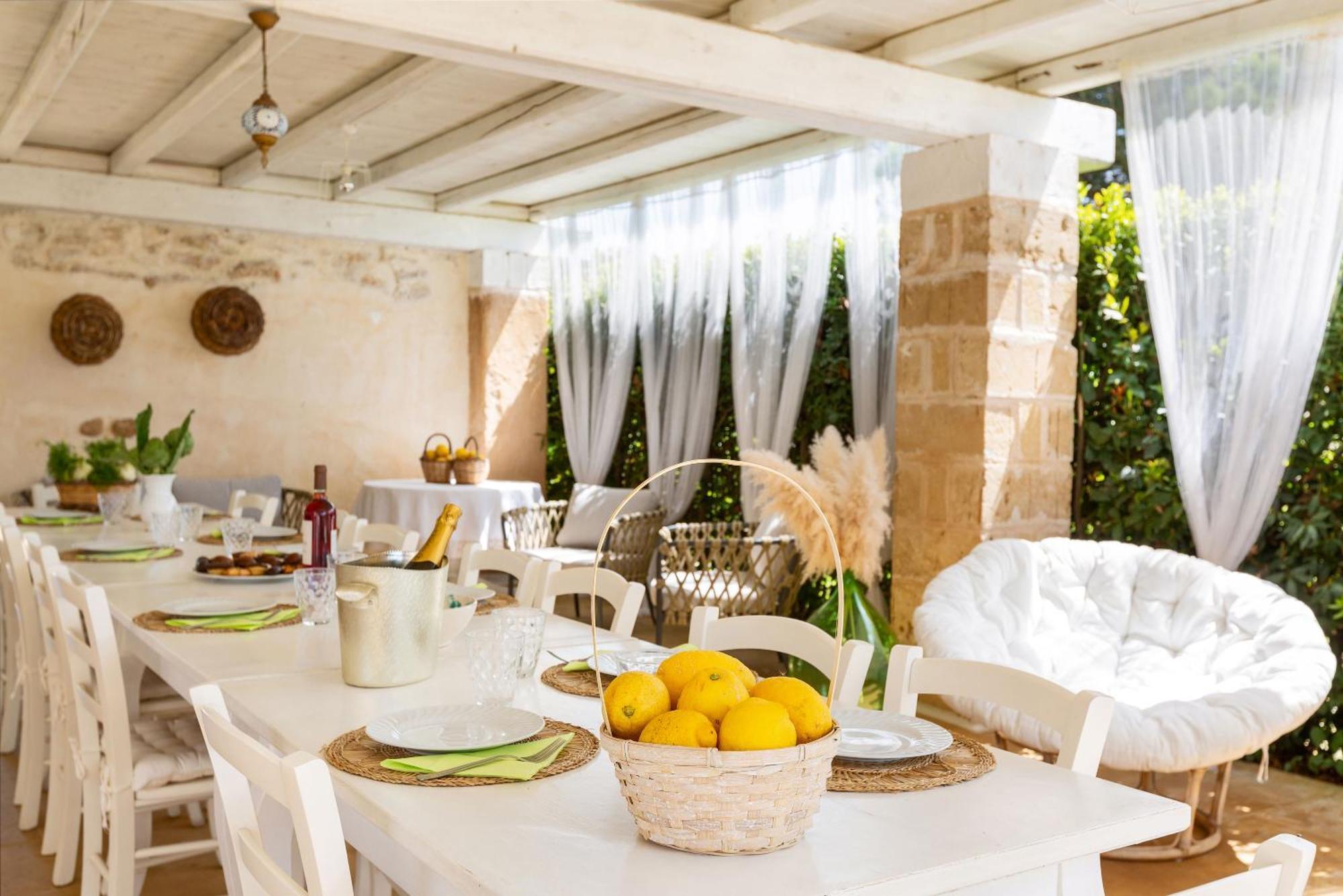 Masseria Li Capperi By Perle Di Puglia Alezio Eksteriør billede